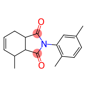 2-(2,5-dimethylphenyl)-4-methyl-3a,4,7,7a-tetrahydro-1H-isoindole-1,3(2H)-dione