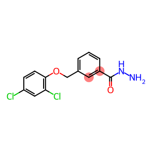 3-[(2,4-dichlorophenoxy)methyl]benzohydrazide