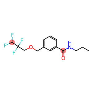 N-propyl-3-[(2,2,3,3-tetrafluoropropoxy)methyl]benzamide