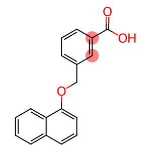 3-[(萘-1-基氧基)甲基]苯甲酸