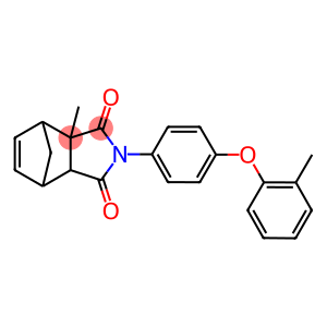 2-methyl-4-[4-(2-methylphenoxy)phenyl]-4-azatricyclo[5.2.1.0~2,6~]dec-8-ene-3,5-dione