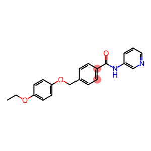 4-[(4-ethoxyphenoxy)methyl]-N-(3-pyridinyl)benzamide