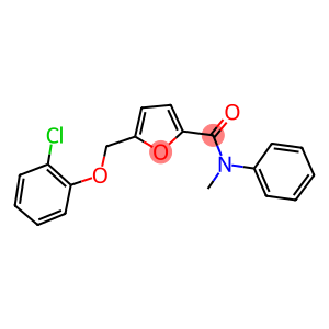 5-[(2-chlorophenoxy)methyl]-N-methyl-N-phenyl-2-furamide