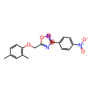 1,2,4-Oxadiazole, 5-[(2,4-dimethylphenoxy)methyl]-3-(4-nitrophenyl)-