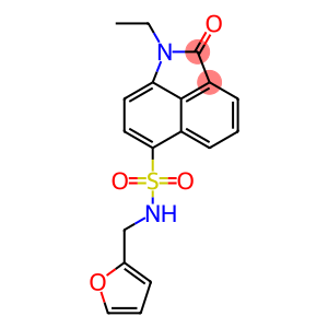 1-ethyl-N-(2-furylmethyl)-2-oxo-1,2-dihydrobenzo[cd]indole-6-sulfonamide