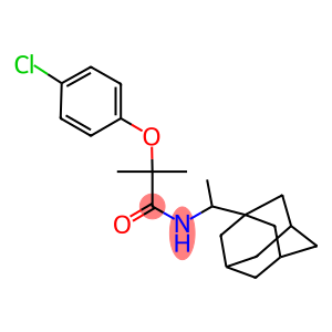 N-[1-(1-adamantyl)ethyl]-2-(4-chlorophenoxy)-2-methylpropanamide