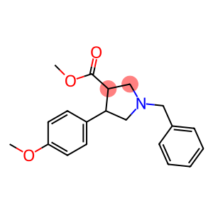 Trans-methyl 1-benzyl-4-(4-methoxyphenyl)pyrrolidine-3-carboxylate