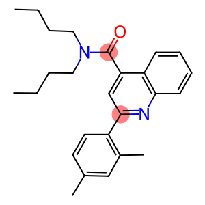 N,N-dibutyl-2-(2,4-dimethylphenyl)-4-quinolinecarboxamide