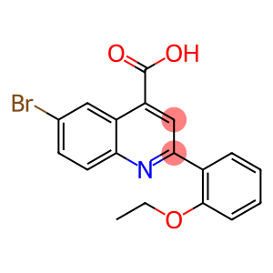 6-溴-2-(2-乙氧苯基)-喹啉-4-羧酸