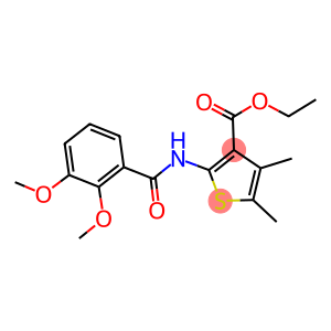 ethyl 2-[(2,3-dimethoxybenzoyl)amino]-4,5-dimethylthiophene-3-carboxylate