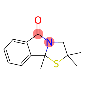 2,2,9b-trimethyl-2H,3H,5H,9bH-[1,3]thiazolo[2,3-a]isoindol-5-one