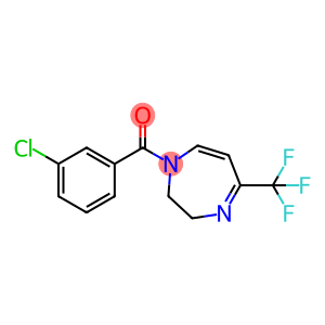 Methanone, (3-chlorophenyl)[2,3-dihydro-5-(trifluoromethyl)-1H-1,4-diazepin-1-yl]-