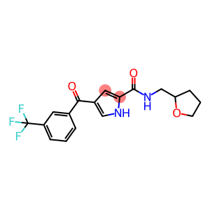 N-(TETRAHYDRO-2-FURANYLMETHYL)-4-[3-(TRIFLUOROMETHYL)BENZOYL]-1H-PYRROLE-2-CARBOXAMIDE