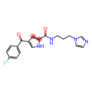 4-(4-FLUOROBENZOYL)-N-[3-(1H-IMIDAZOL-1-YL)PROPYL]-1H-PYRROLE-2-CARBOXAMIDE