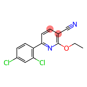 6-(2,4-dichlorophenyl)-2-ethoxypyridine-3-carbonitrile