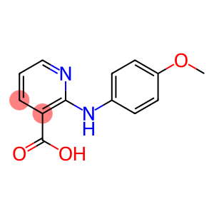 2-(4-methoxy-anilino)-nicotinic acid