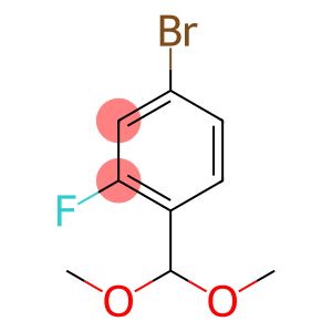 4-Bromo-1-(dimethoxymethyl)-2-fluorobenzene