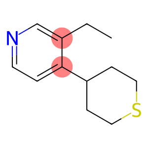 Pyridine, 3-ethyl-4-(tetrahydro-2H-thiopyran-4-yl)- (9CI)