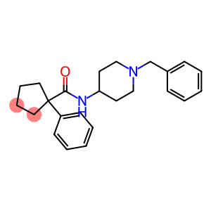 N-(1-benzylpiperidin-4-yl)-1-phenylcyclopentane-1-carboxamide