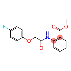 methyl 2-{[(4-fluorophenoxy)acetyl]amino}benzoate