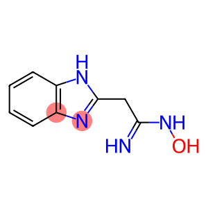 (1Z)-2-(1H-BENZIMIDAZOL-2-YL)-N'-HYDROXYETHANIMIDAMIDE