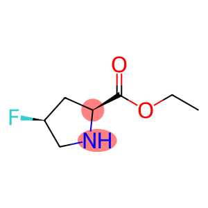 L-Proline, 4-fluoro-, ethyl ester, (4S)- (9CI)