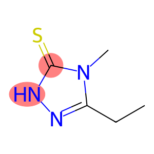 3H-1,2,4-Triazole-3-thione, 5-ethyl-2,4-dihydro-4-methyl-