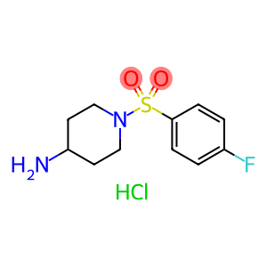 1-(4-氟苯磺酰基)哌啶-4-胺盐酸盐