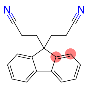 9H-fluorene-9,9-dipropiononitrile