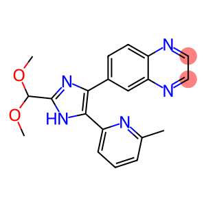 6-(2-(dimethoxymethyl)-5-(6-methylpyridin-2-yl)-1H-imidazol-4-yl)quinoxaline
