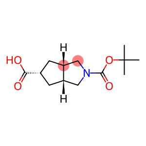 (3aR,5r,6aS)-2-(tert-butoxycarbonyl)octahydrocyclopenta[c]pyrrole-5-carboxylic acid