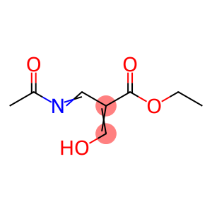 2-Propenoic  acid,  2-[(acetylimino)methyl]-3-hydroxy-,  ethyl  ester