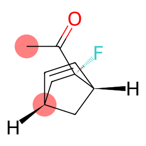 Ethanone, 1-[(1R,2R,4R)-2-fluorobicyclo[2.2.1]hept-5-en-2-yl]-, rel- (9CI)