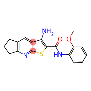 3-amino-N-(2-methoxyphenyl)-6,7-dihydro-5H-cyclopenta[b]thieno[3,2-e]pyridine-2-carboxamide