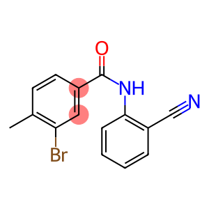 3-bromo-N-(2-cyanophenyl)-4-methylbenzamide