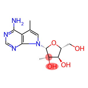 7H-Pyrrolo[2,3-d]pyrimidin-4-amine, 5-methyl-7-(2-C-methyl-β-D-ribofuranosyl)-