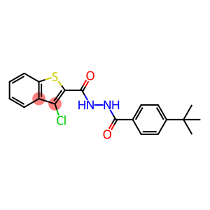 N'-(4-tert-butylbenzoyl)-3-chloro-1-benzothiophene-2-carbohydrazide