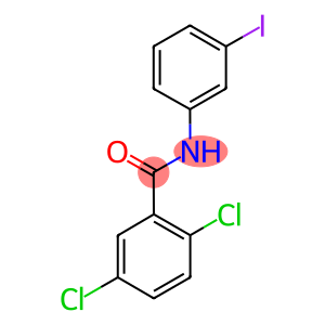 2,5-dichloro-N-(3-iodophenyl)benzamide