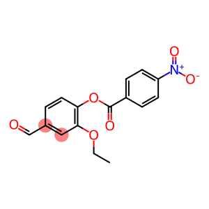 Benzaldehyde, 3-ethoxy-4-[(4-nitrobenzoyl)oxy]-