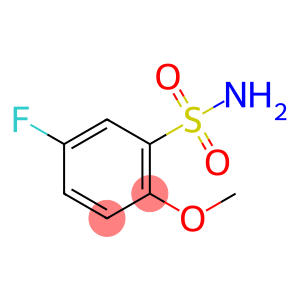 5-Fluoro-2-methoxybenzene-1-sulfonamide