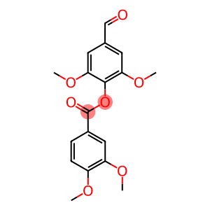 4-formyl-2,6-dimethoxyphenyl 3,4-dimethoxybenzoate