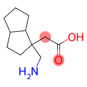 2-[1-(aminomethyl)-3,3a,4,5,6,6a-hexahydro-2H-pentalen-1-yl]acetic acid