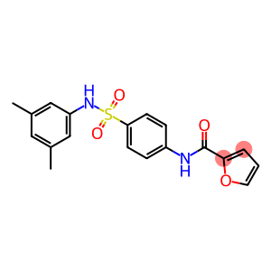 N-(4-{[(3,5-dimethylphenyl)amino]sulfonyl}phenyl)-2-furamide