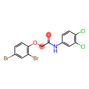 Acetamide, 2-(2,4-dibromophenoxy)-N-(3,4-dichlorophenyl)-