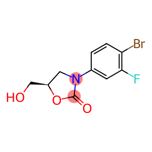 (5R)-3-(4-溴-3-氟苯基)-5-羟甲基恶唑烷-2-酮