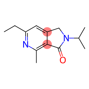 3H-Pyrrolo[3,4-c]pyridin-3-one, 6-ethyl-1,2-dihydro-4-methyl-2-(1-methylethyl)-