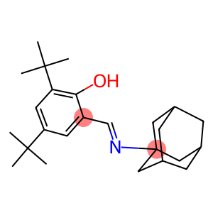 2-[(1-adamantylimino)methyl]-4,6-ditert-butylphenol