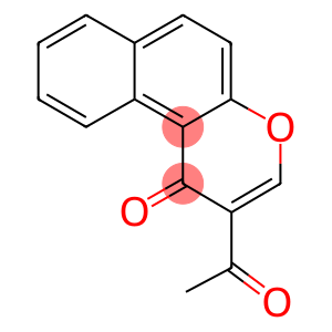 2-acetyl-1H-benzo[f]chromen-1-one