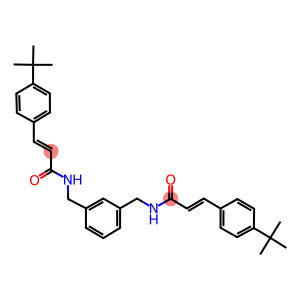 3-(4-tert-butylphenyl)-N-[3-({[3-(4-tert-butylphenyl)acryloyl]amino}methyl)benzyl]acrylamide