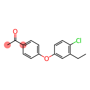 1-[4-(4-CHLORO-3-ETHYL-PHENOXY)-PHENYL]-ETHANONE